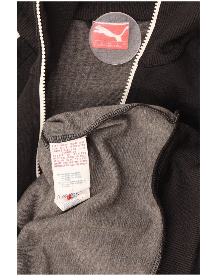 Ανδρική αθλητική φόρμα γραφικών Puma Top Jacket Large Black Colourblock Polyester