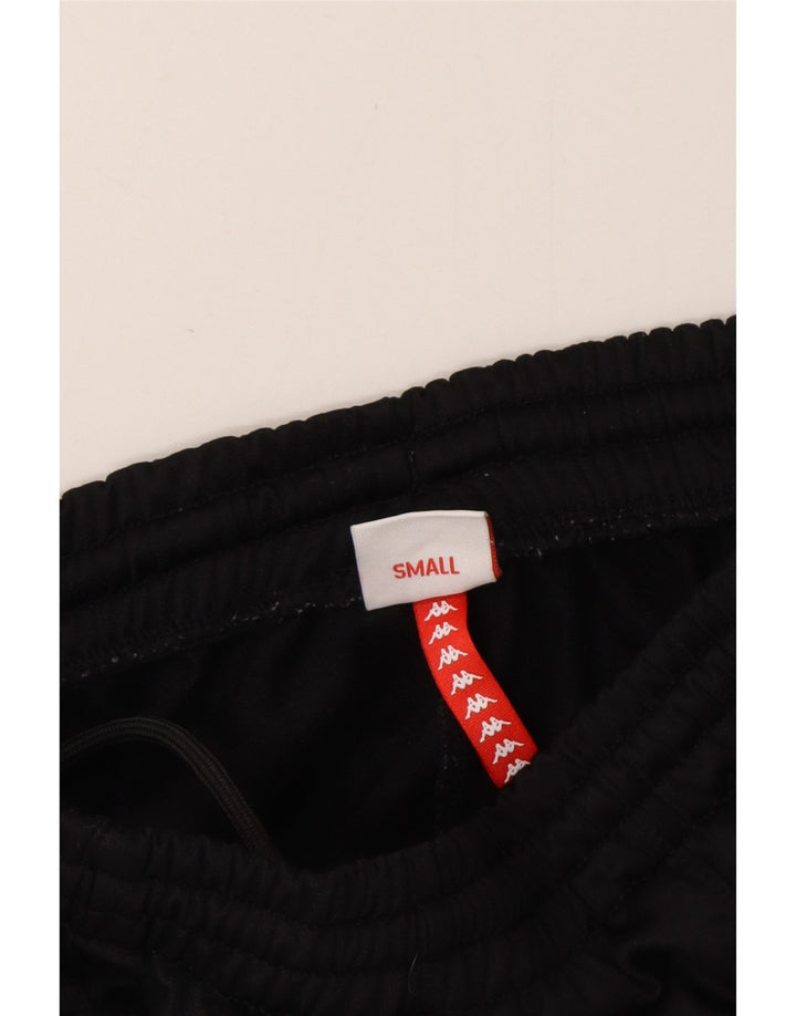 Ανδρική αθλητική φόρμα Kappa Graphic Παντελόνι Μικρό Μαύρο Πολυεστέρα