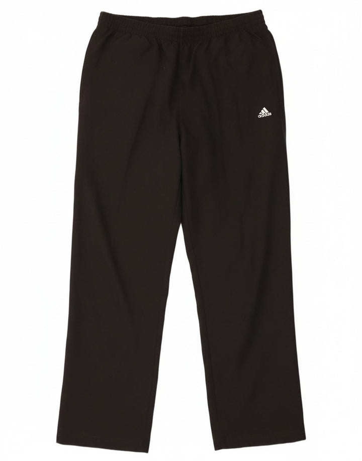 Ανδρική αθλητική φόρμα Adidas Climalite Παντελόνι μεγάλο μαύρο πολυεστέρα