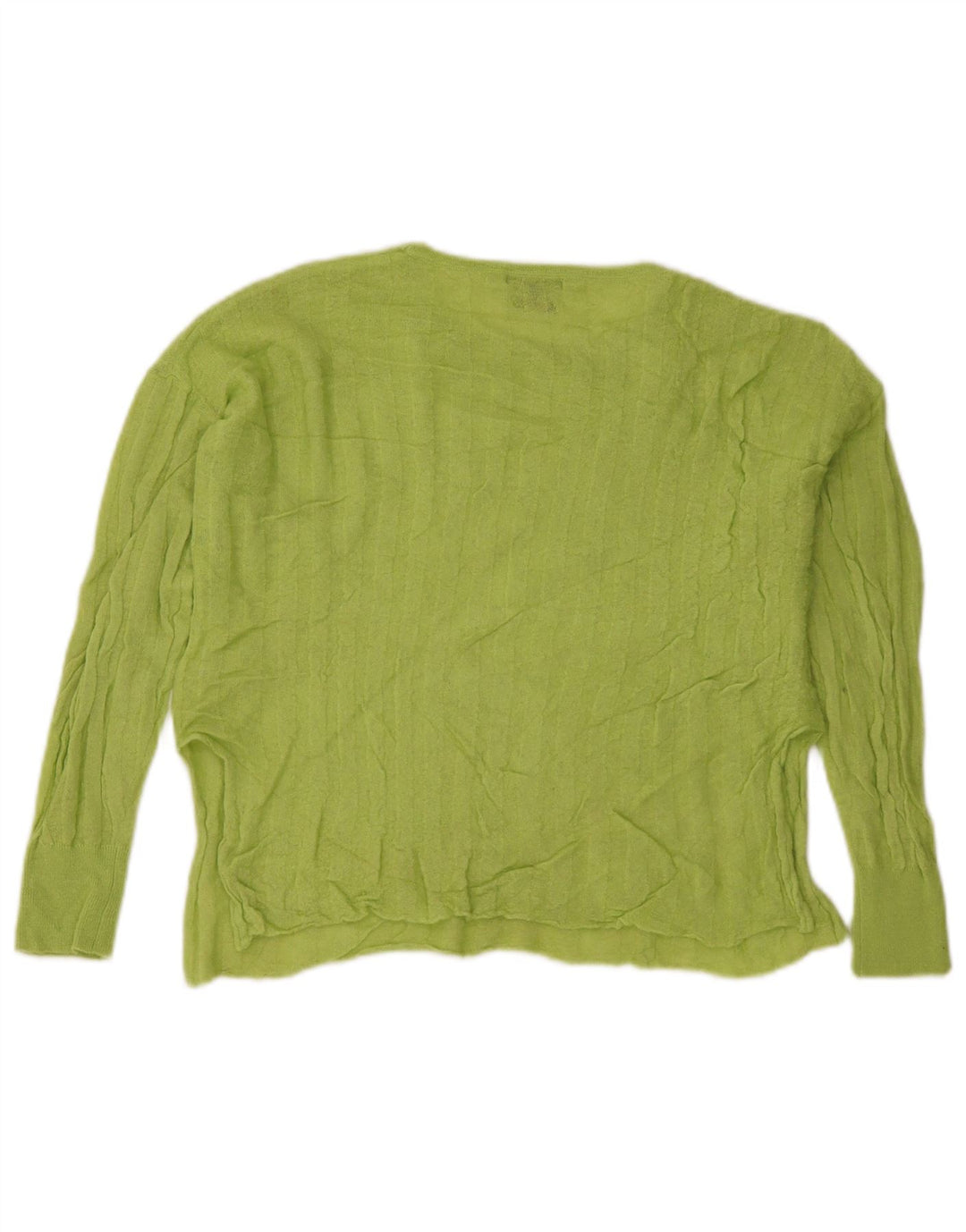 Massimo Dutti Γυναικείο Crop Μακρυμάνικο UK 16 Large Green
