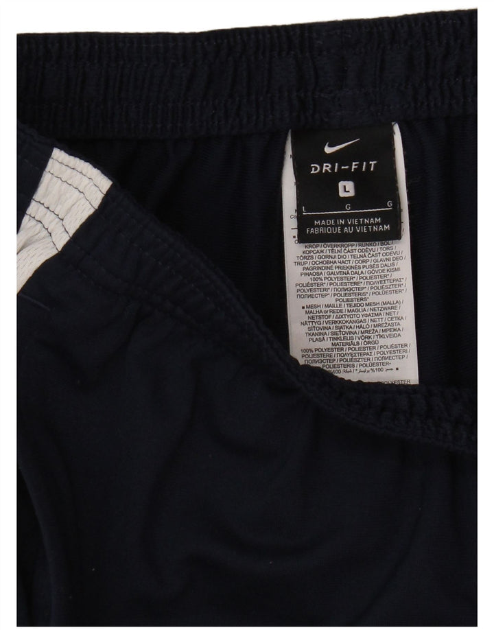 Ανδρικό παντελόνι γυμναστικής Nike Dri Fit Μεγάλο μπλε ναυτικό πολύχρωμο πολυεστέρα