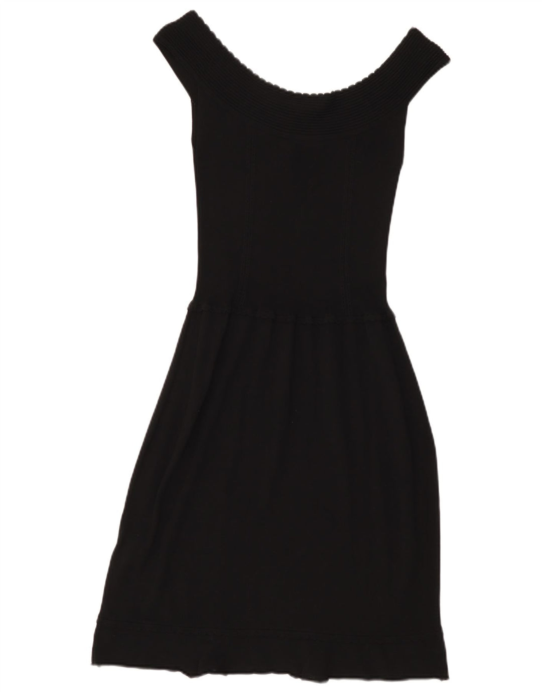Liu Jo Γυναικείο Φόρεμα Off Shoulder IT 44 Medium Black Viscose
