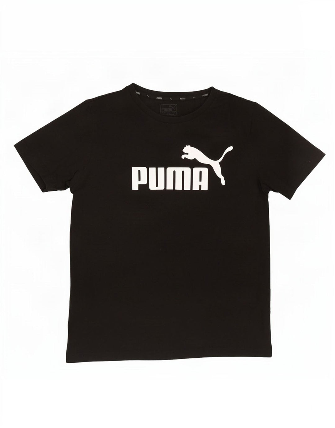 Ανδρικό γραφικό μπλουζάκι Puma, μεσαίο μαύρο βαμβακερό