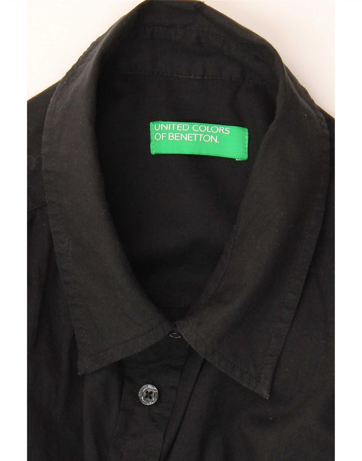 Γυναικείο πουκάμισο Benetton UK 14 Medium Black