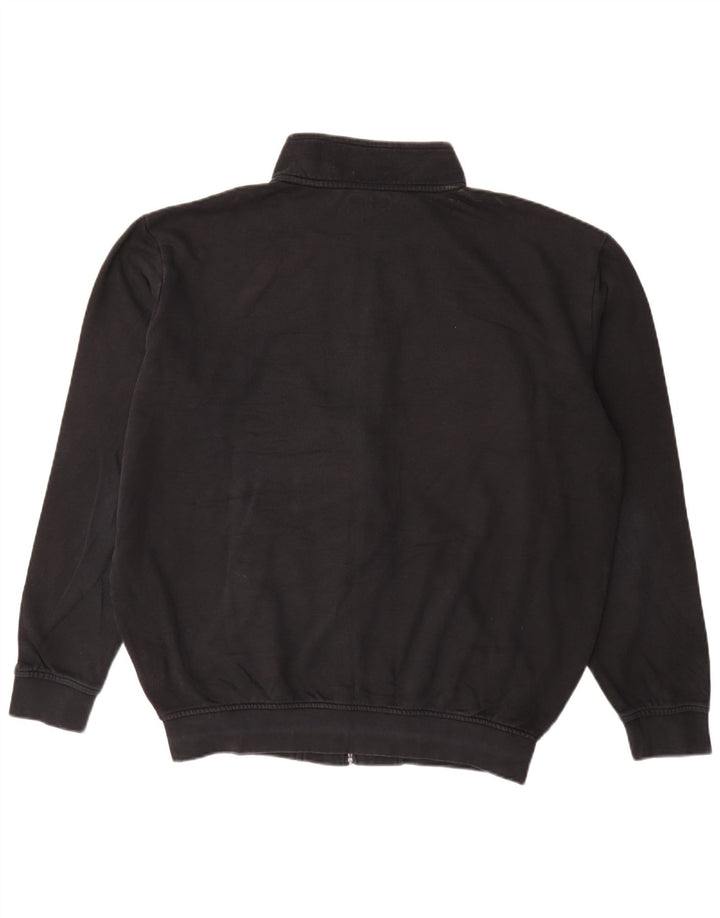 Ανδρική φόρμα Kappa Top Jacket 2XL Μαύρο Βαμβακερό