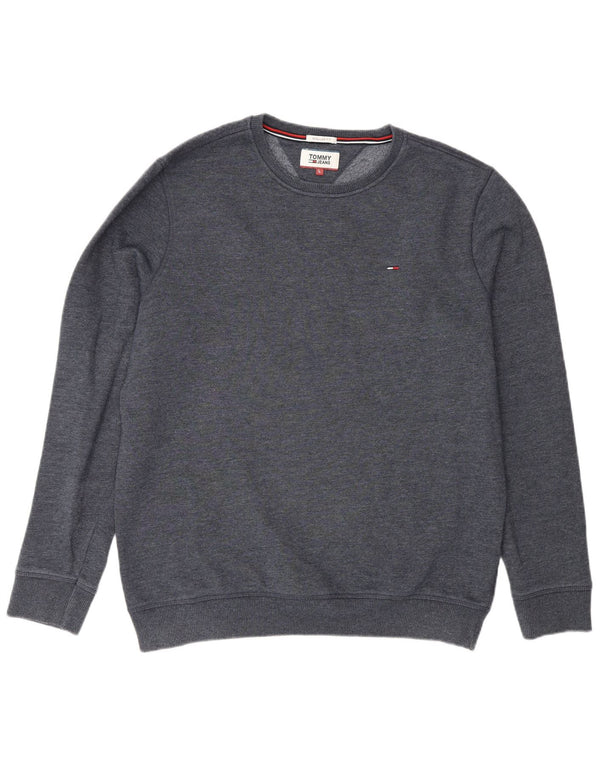 Ανδρικό φούτερ Tommy Hilfiger Regular Fit Jumper Large Navy Blue από βαμβάκι