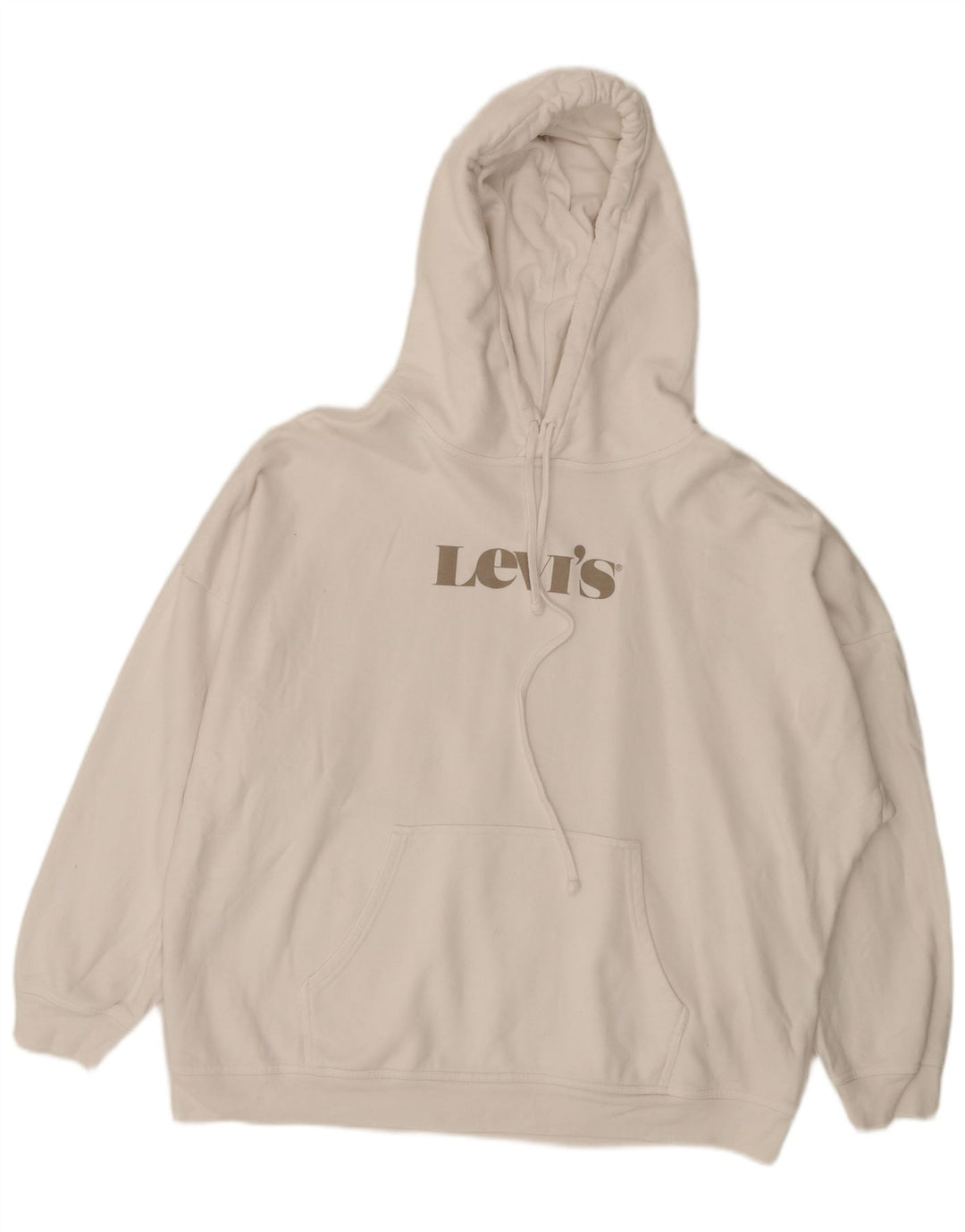 Ανδρικό Levi's Graphic Hoodie Jumper μεγάλο λευκό βαμβακερό