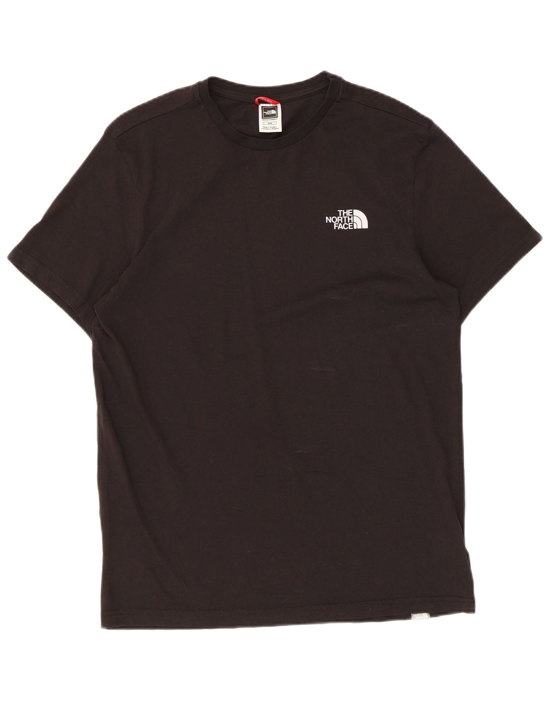 Ανδρικό T-Shirt North Face Top Μεσαίο μαύρο βαμβακερό