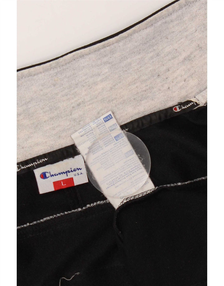 Ανδρική φόρμα Champion Graphic Top Jacket Large Black Colourblock