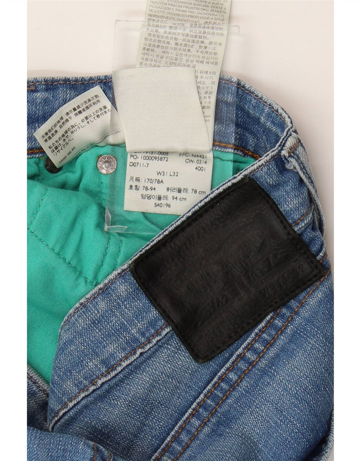 Ανδρικό τζιν Levi's Slim W31 L32 Μπλε βαμβακερό