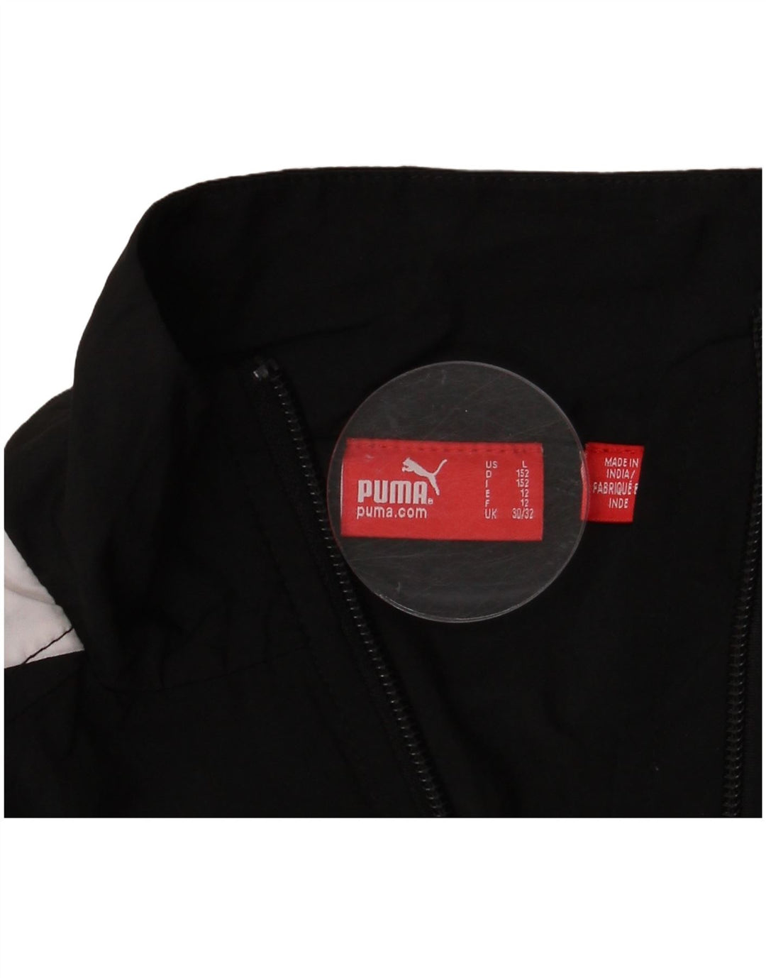 Γραφική φόρμα PUMA Boys Top Jacket 11-12 Years Black Colourblock