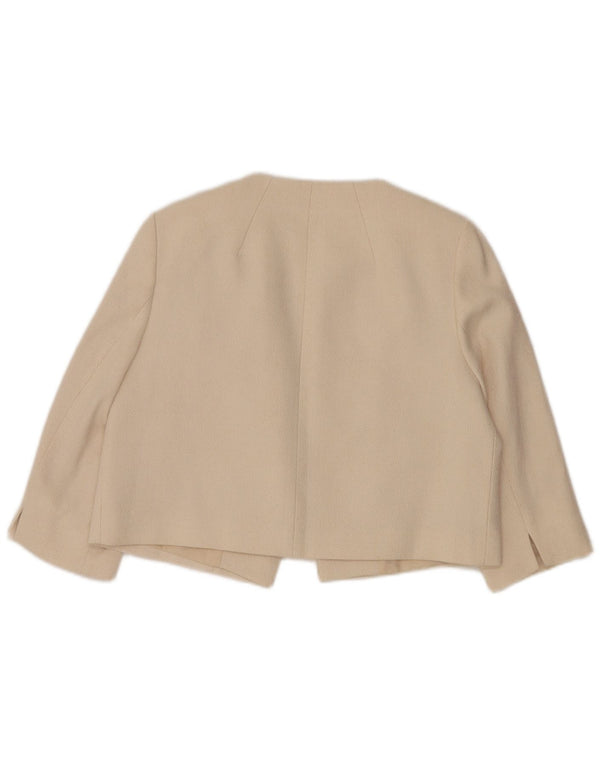 Phase Eight Γυναικείο σακάκι σακάκι με μανίκια 3/4 UK 16 Large Off White