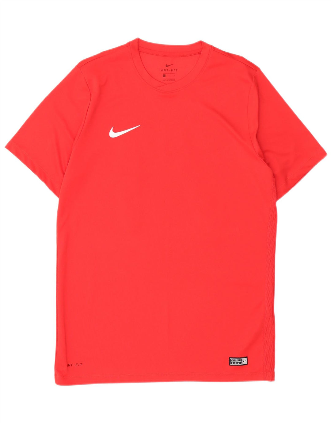 Ανδρικό γραφικό μπλουζάκι NIKE Dri Fit Top μεγάλο κόκκινο πολυεστέρα