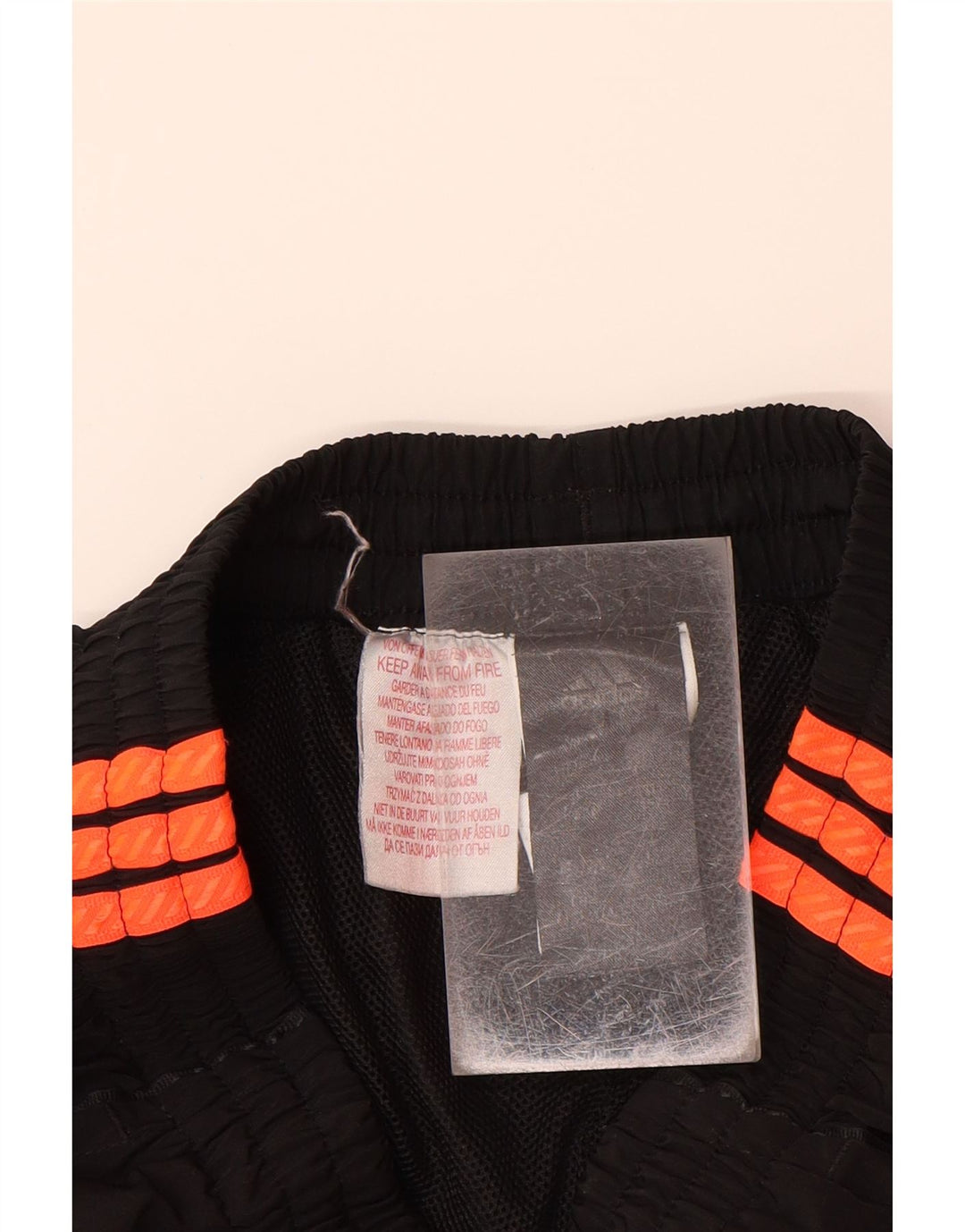 Γραφικό αθλητικό σορτς ADIDAS Boys F50 11-12 ετών μαύρο πολυεστέρα