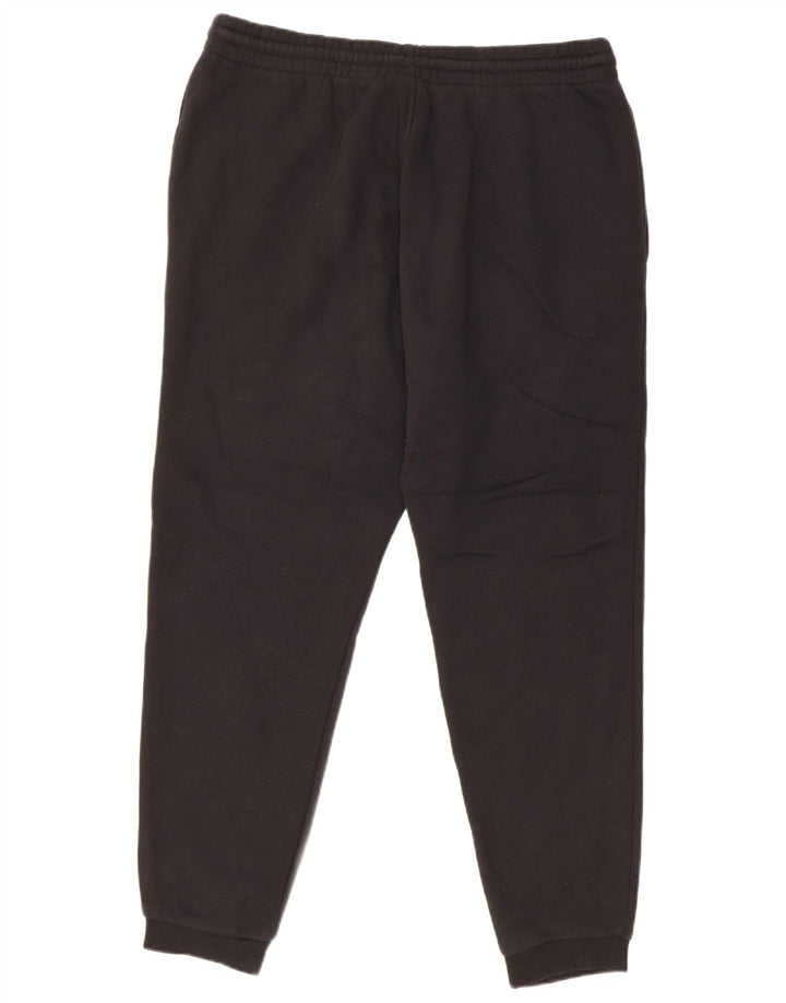 Ανδρική φόρμα Reebok Παντελόνι Joggers Μικρό μαύρο βαμβακερό
