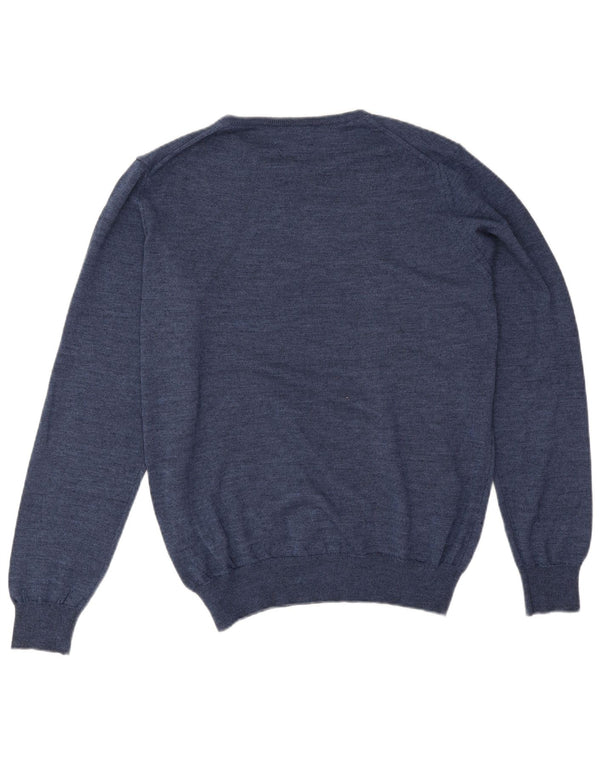 Ανδρικό πουλόβερ Rifle Crew Neck Jumper Μεγάλο Μπλε Ακρυλικό