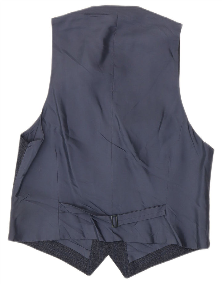 Vintage Ανδρικό Γιλέκο Μικρό Navy Blue Pinstripe