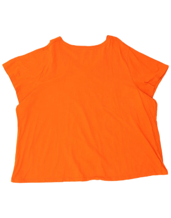 Majestic Ανδρικό γραφικό μπλουζάκι Denver Broncos 4XL πορτοκαλί βαμβακερό