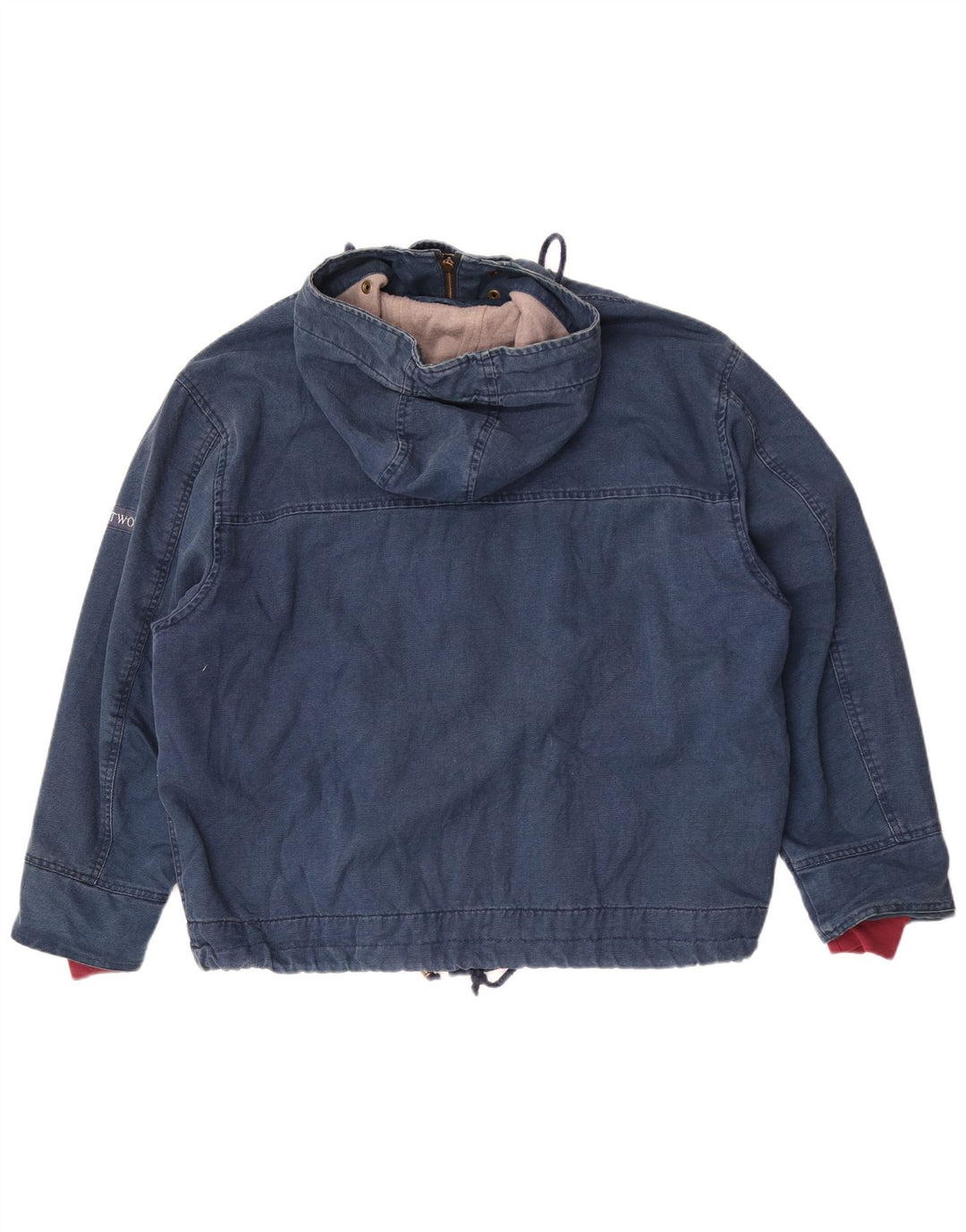 Μέρος Δεύτερο Ανδρικό μπουφάν με κουκούλα Loose Fit Bomber UK 36 Small Blue
