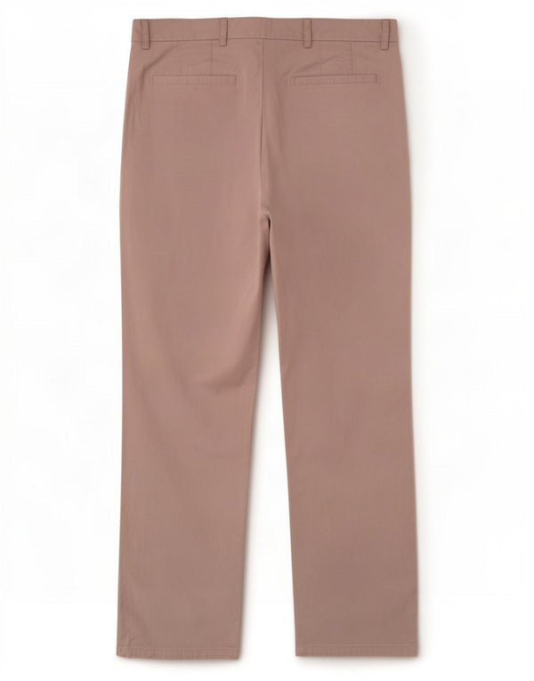 Marks & Spencer Ανδρικό αυτόγραφο ίσιο παντελόνι Chino W34 L31 Γκρι βαμβακερό