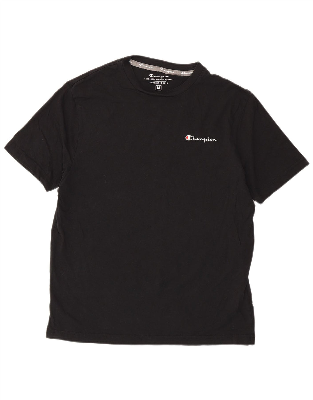 Ανδρικό T-Shirt Champion Top Μεσαίο μαύρο βαμβακερό