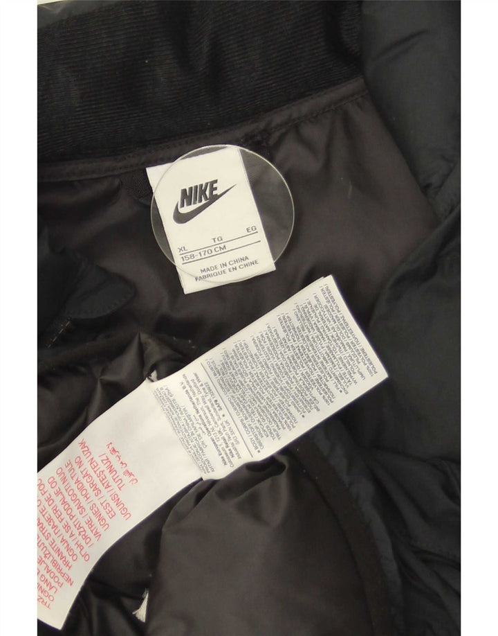 Nike Boys Padded Gilet 13-14 Years XL Μαύρος πολυεστέρας