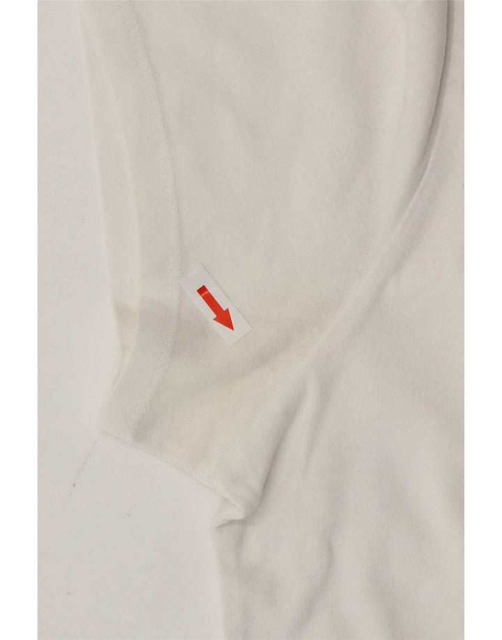 Γυναικείο γραφικό T-Shirt Levi's Top UK 16 Large White