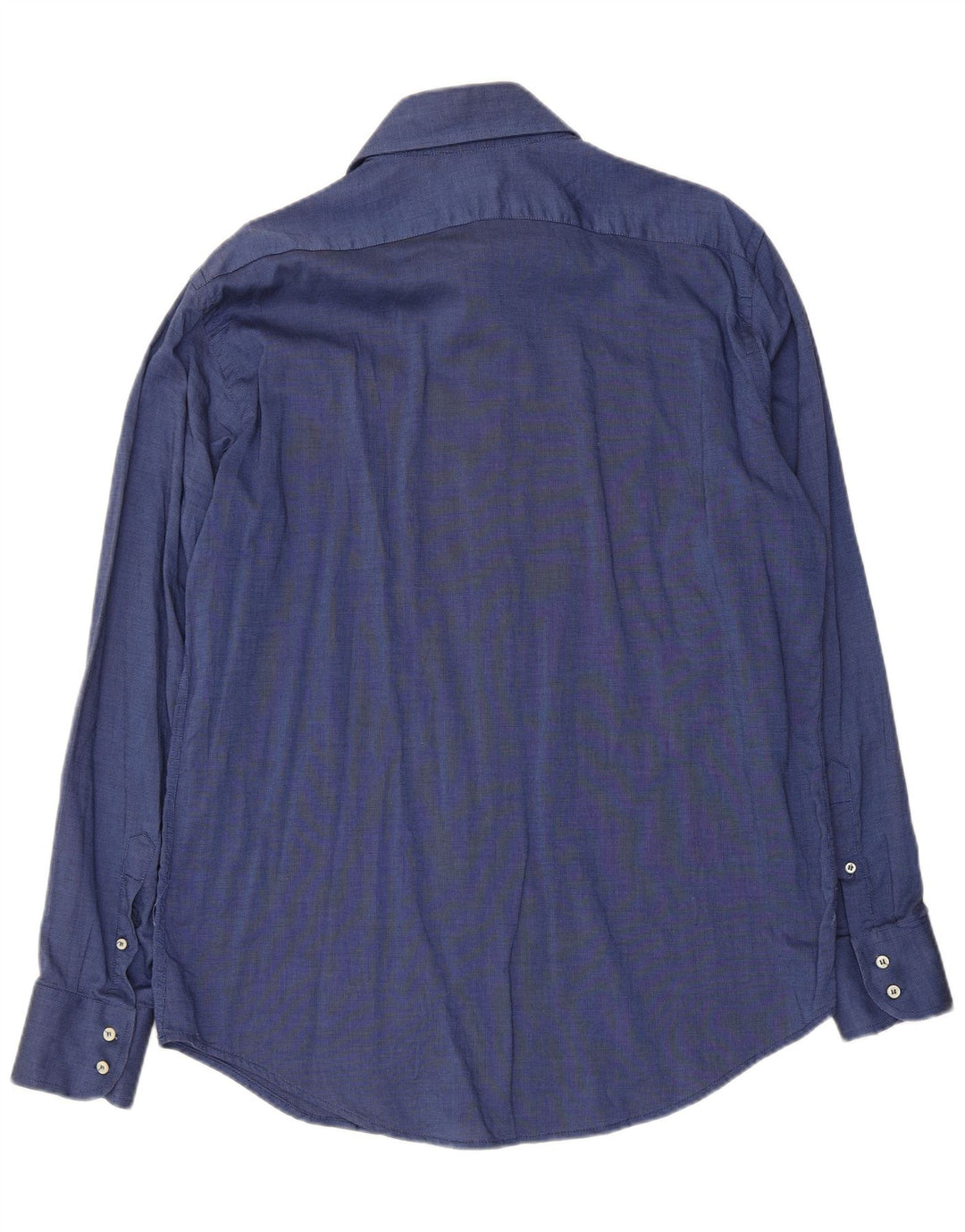 Ανδρικό πουκάμισο Benetton XL Navy Blue Cotton