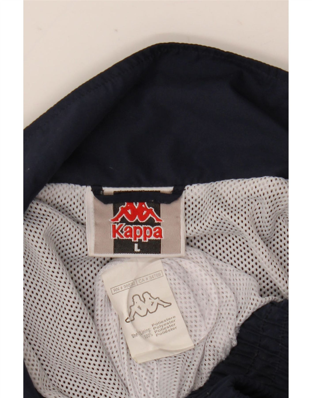 Ανδρική φόρμα Kappa Top Jacket Large Navy Blue Polyester