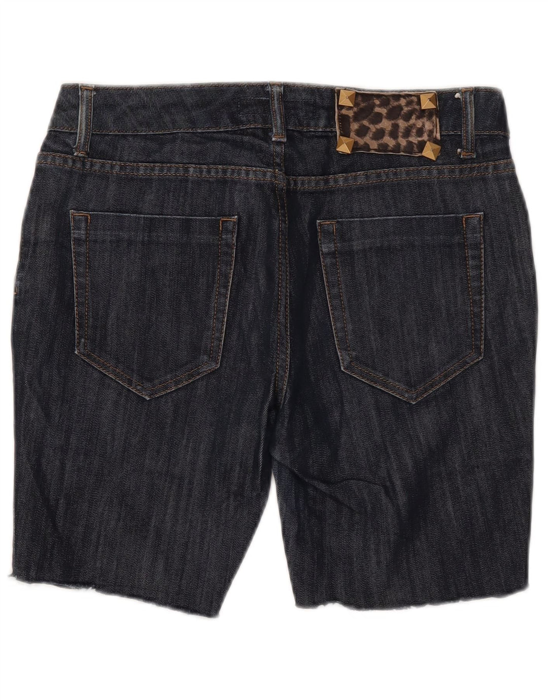 Zara Γυναικείο τζιν σορτς EU 40 Medium W30 Navy Blue βαμβακερό
