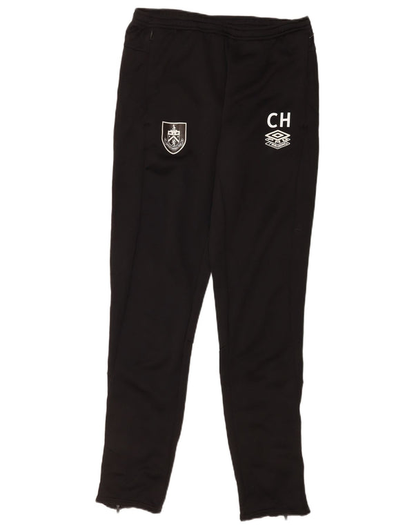 Umbro Mens Burnley F.C. Γραφικό παντελόνι αθλητικής φόρμας μεσαίο μαύρο πολυεστέρα