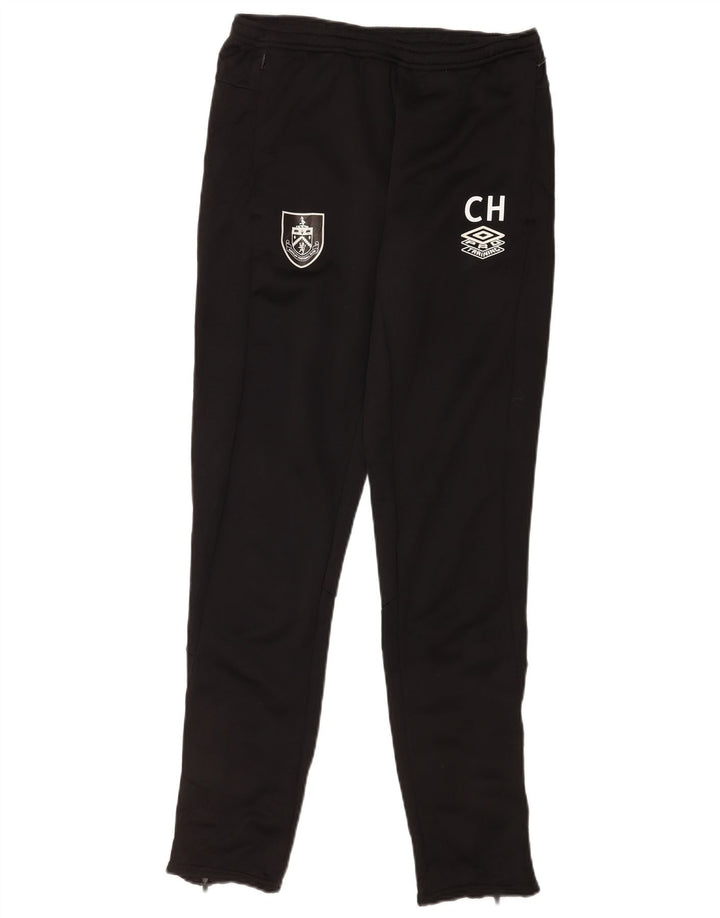 Umbro Mens Burnley F.C. Γραφικό παντελόνι αθλητικής φόρμας μεσαίο μαύρο πολυεστέρα