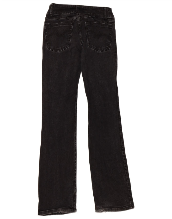 WRANGLER Γυναικείο Bootcut Jeans US 0 XS W26 L32 Μαύρο βαμβακερό