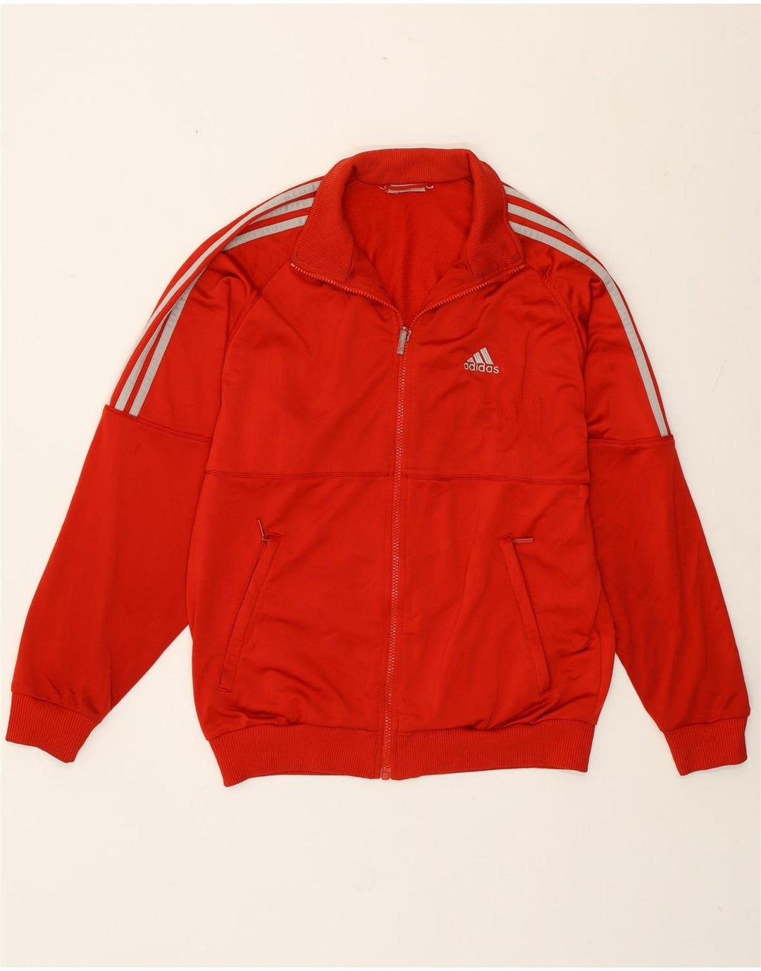 Ανδρική φόρμα Adidas Top Jacket Μεσαίο κόκκινο πολυεστέρα