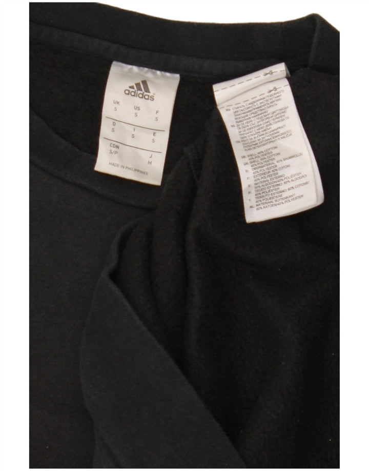 Ανδρικό φούτερ Adidas Jumper Μικρό μαύρο βαμβακερό