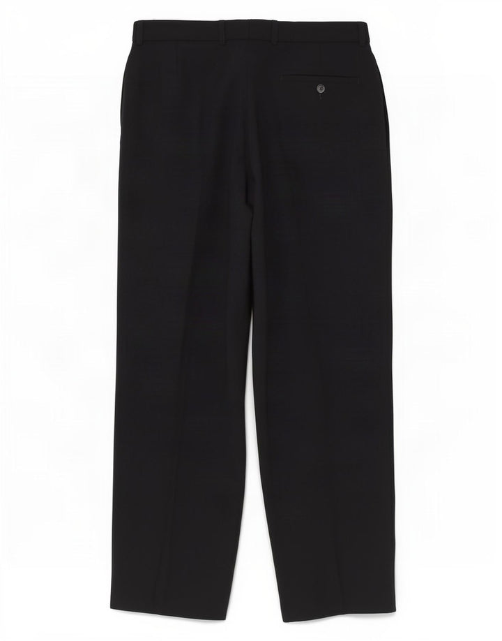 Marks & Spencer Ανδρικό παντελόνι με καρφίτσα W34 L29 Navy Blue Polyester