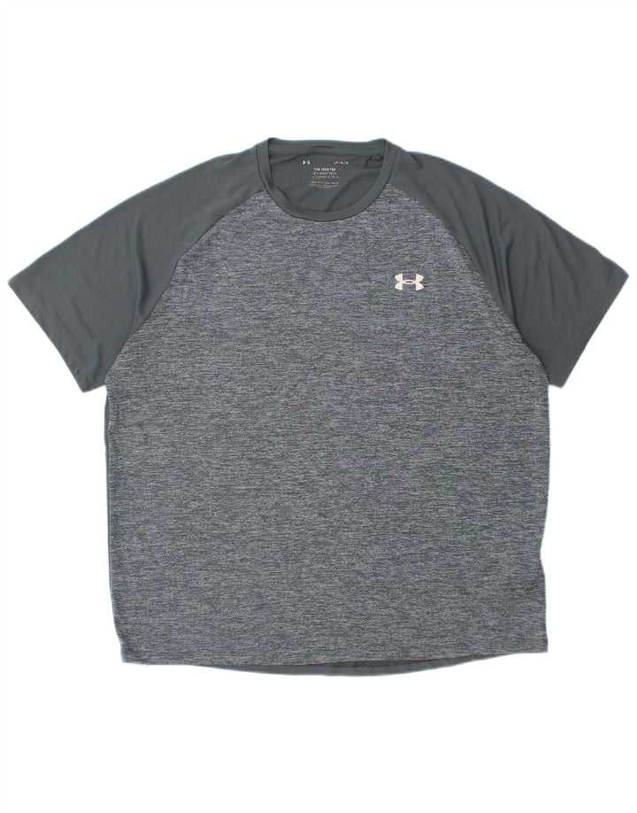 Ανδρικό T-Shirt Under Armour Top Large Grey Flecked Polyester