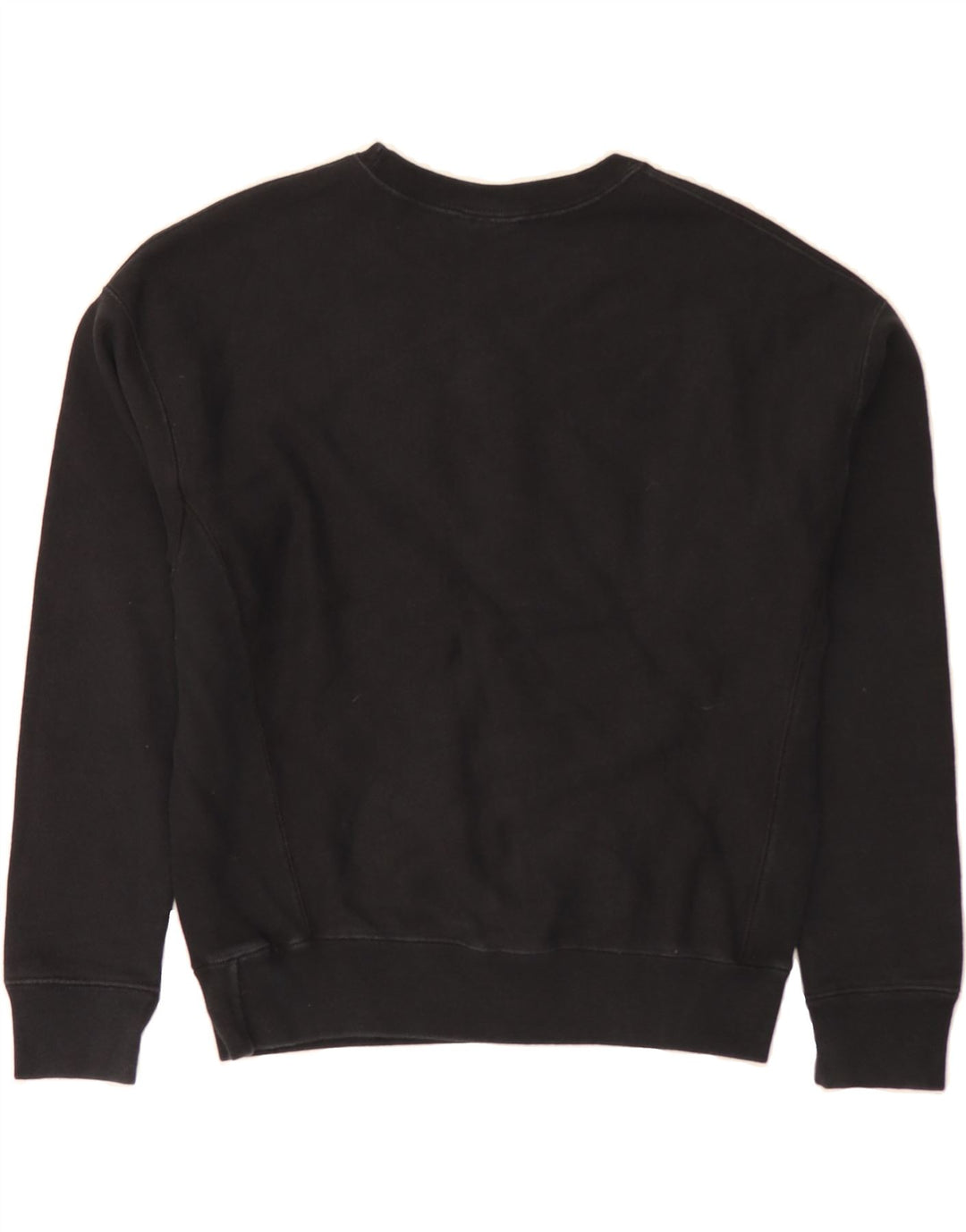 CHAMPION Womens Sweatshirt Jumper UK 14 Medium Black Cotton Vintage Champion and Second-Hand Champion from Messina Hembry 