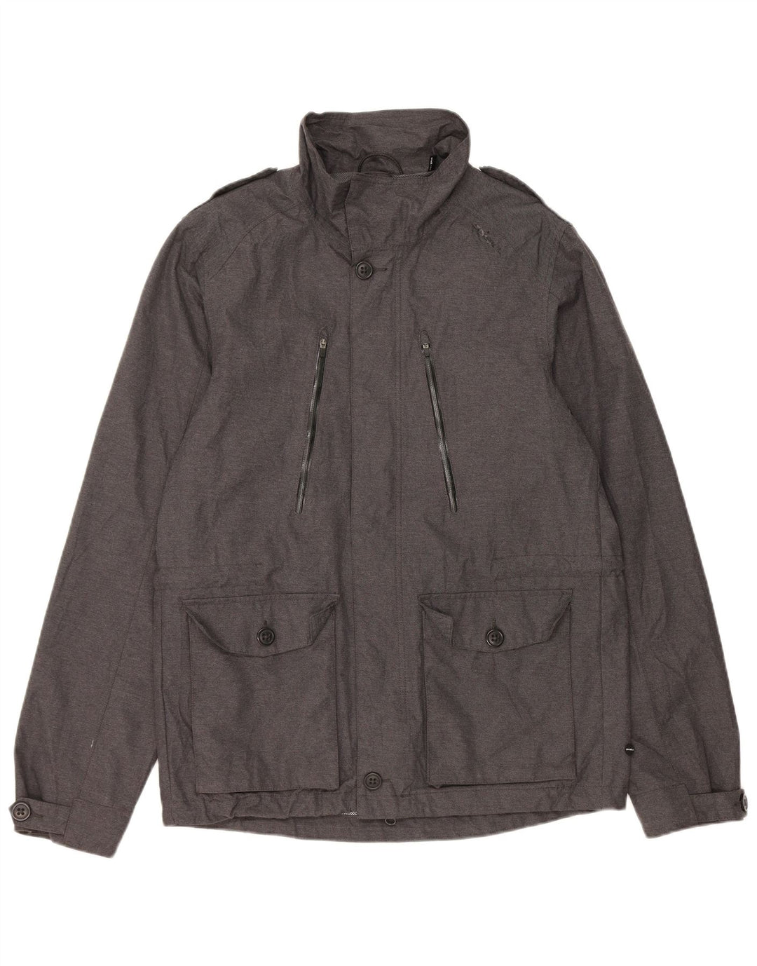 O'Neill Ανδρικό Στρατιωτικό Μπουφάν UK 38 Medium Grey Polyester