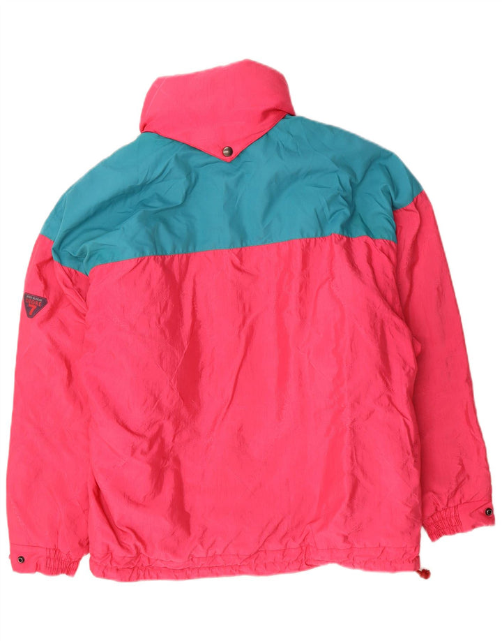 Degre 7 Γυναικείο μπουφάν υπερμεγέθη σκι IT 44 Medium Pink Colourblock Polyamide