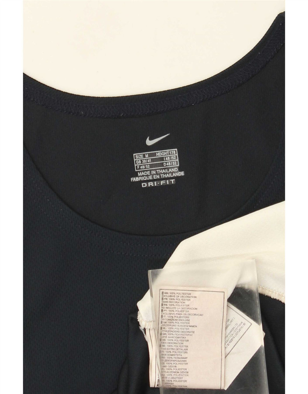 Ανδρικό φανελάκι Nike Dri Fit, μεσαίο μπλε ναυτικό, πολυεστέρας