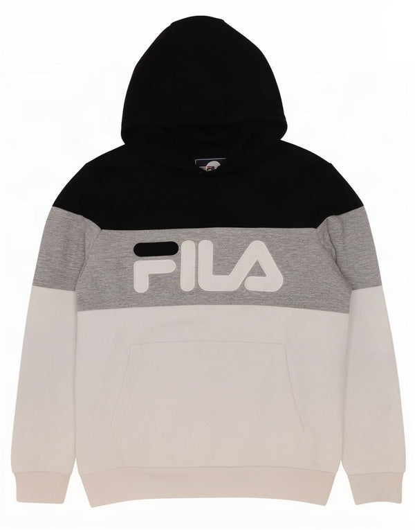 Fila Boys Graphic Hoodie Jumper 13-14 Years Πολύχρωμο Colourblock