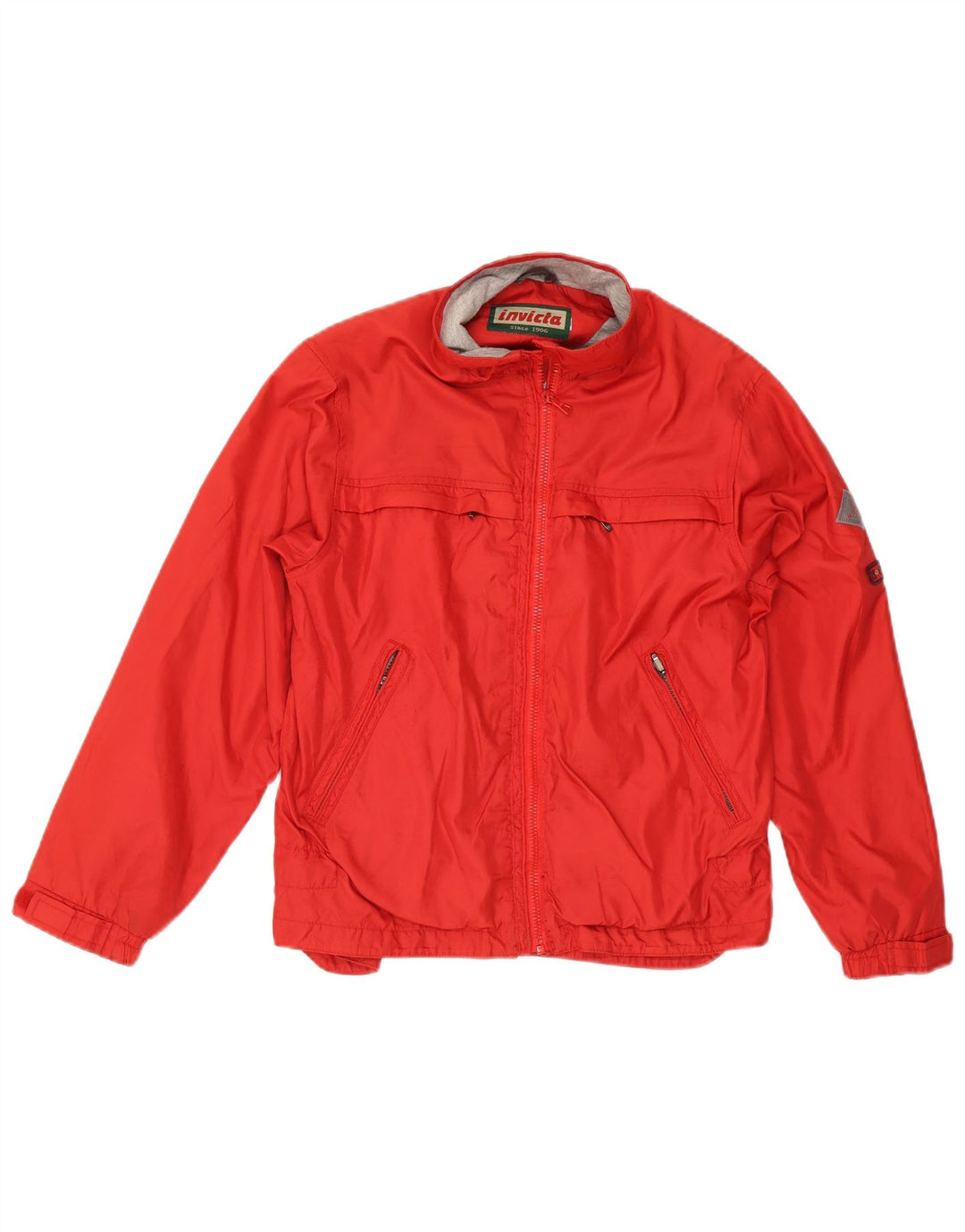 Ανδρικό μπουφάν Invicta Windbreaker UK 36 Small Red Polyamide