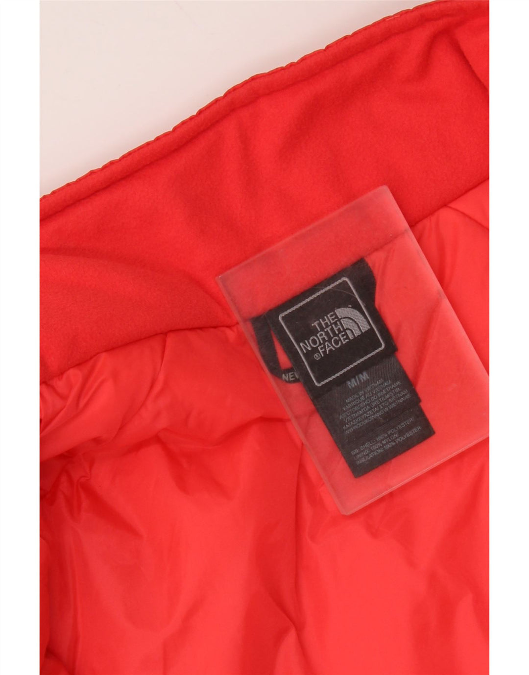 THE NORTH FACE Γυναικείο Αντιανεμικό Μπουφάν UK 14 Medium Red Polyester