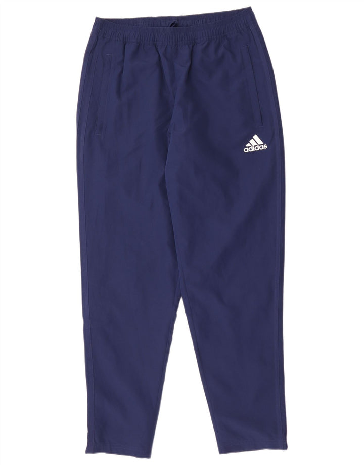 Ανδρική αθλητική φόρμα Adidas Climalite Παντελόνι μεσαίου μπλε ναυτικού πολυεστέρα