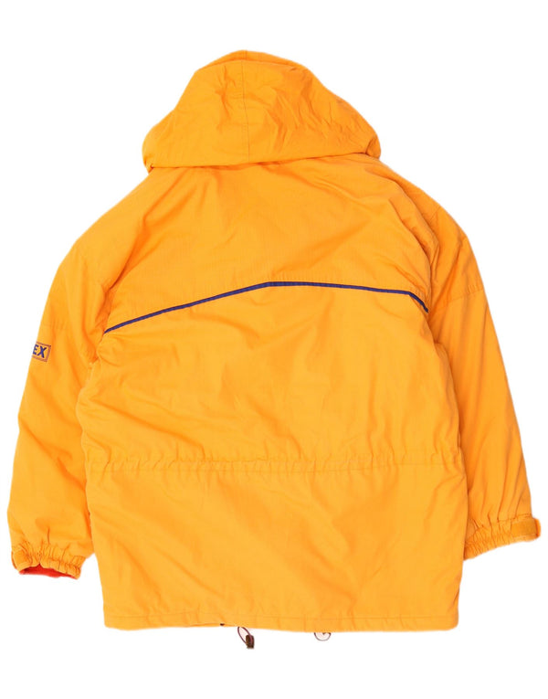 Etirel Womens Beverly Hills Hooded Oversized Ski Jacket UK 16 Large Yellow