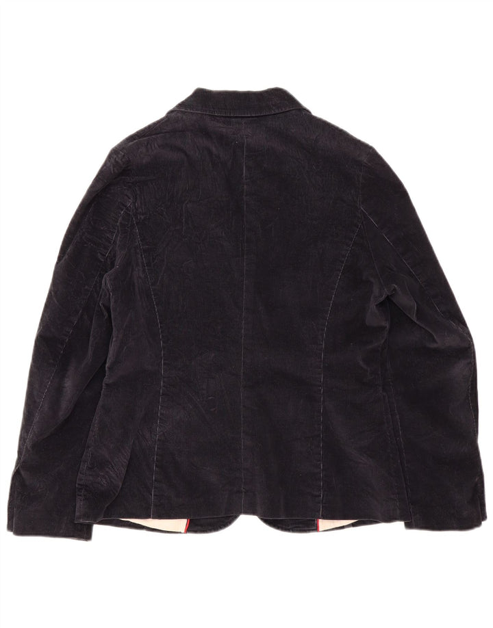 CONTE OF FLORENCE Γυναικείο σακάκι με 2 κουμπιά μπλέιζερ IT 46 Μεγάλο Navy Blue