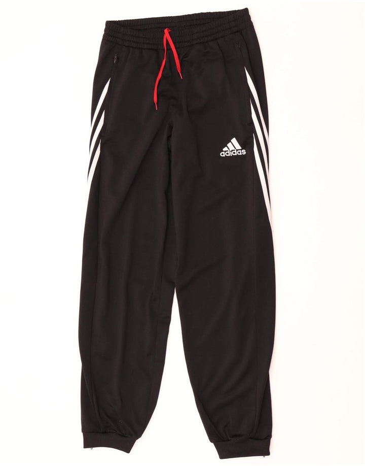 Ανδρική φόρμα Adidas Παντελόνι Joggers Μικρό Μαύρο Πολυεστέρα