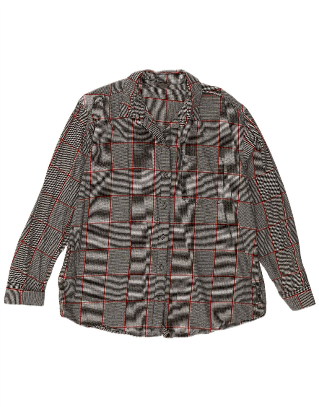 Γυναικείο πουκάμισο Eddie Bauer UK 16 Large Grey Check