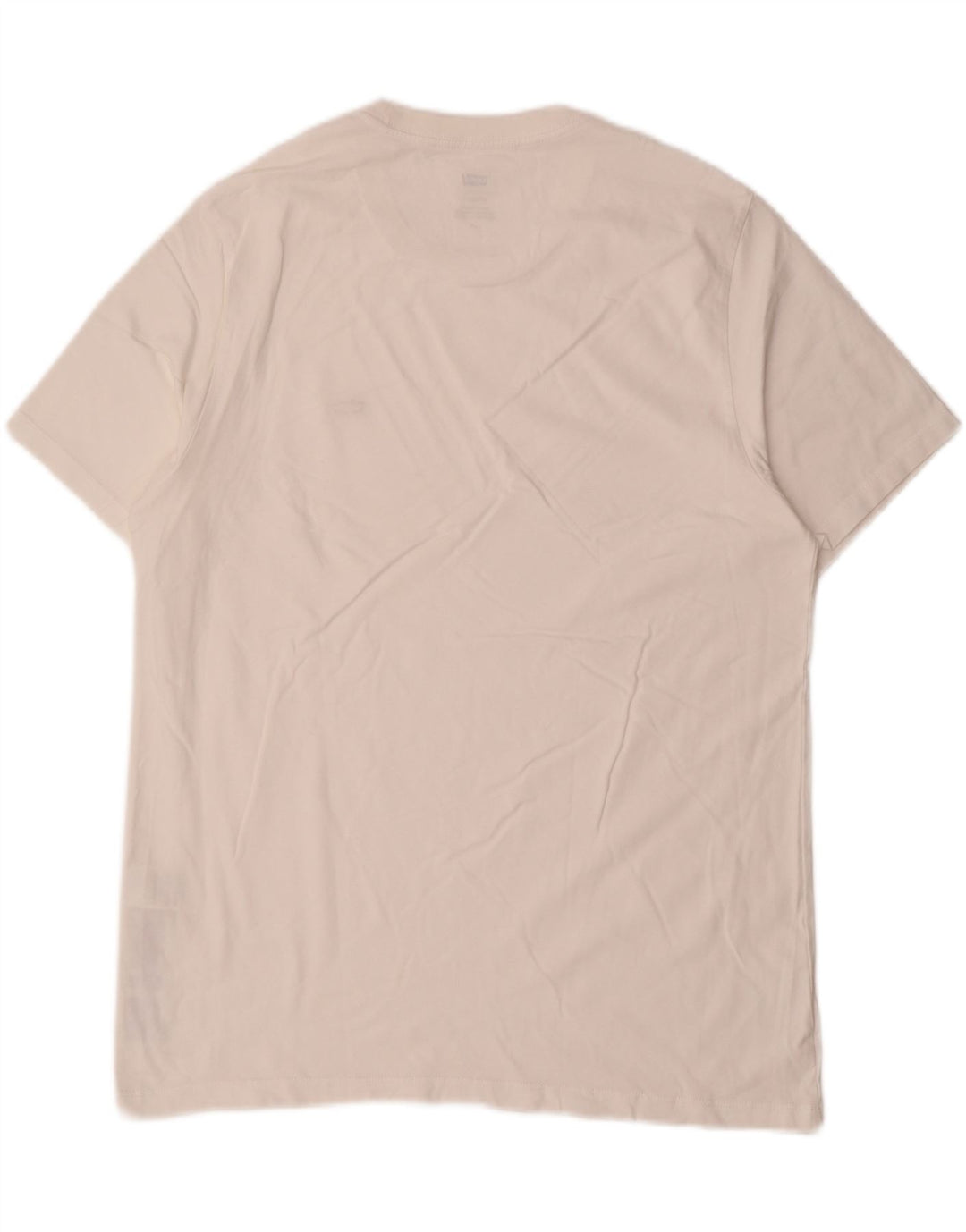 Ανδρικό μπλουζάκι Levi's Standard Top Large White Βαμβακερό